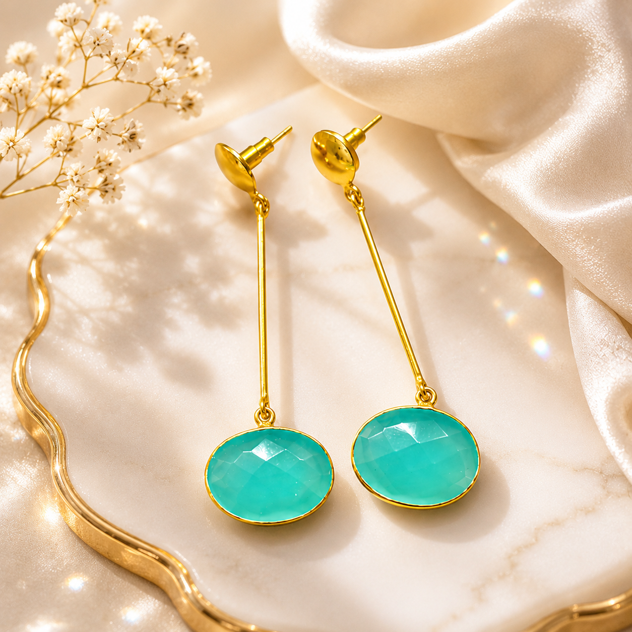 Mint Luxe Danglers