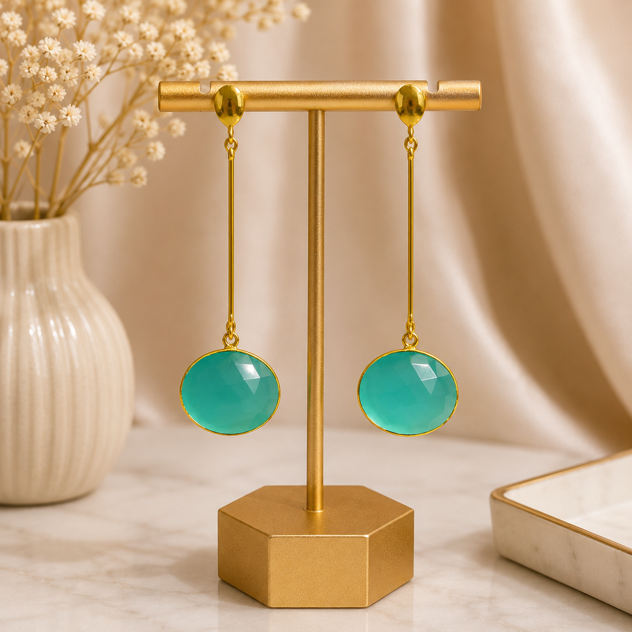 Mint Luxe Danglers