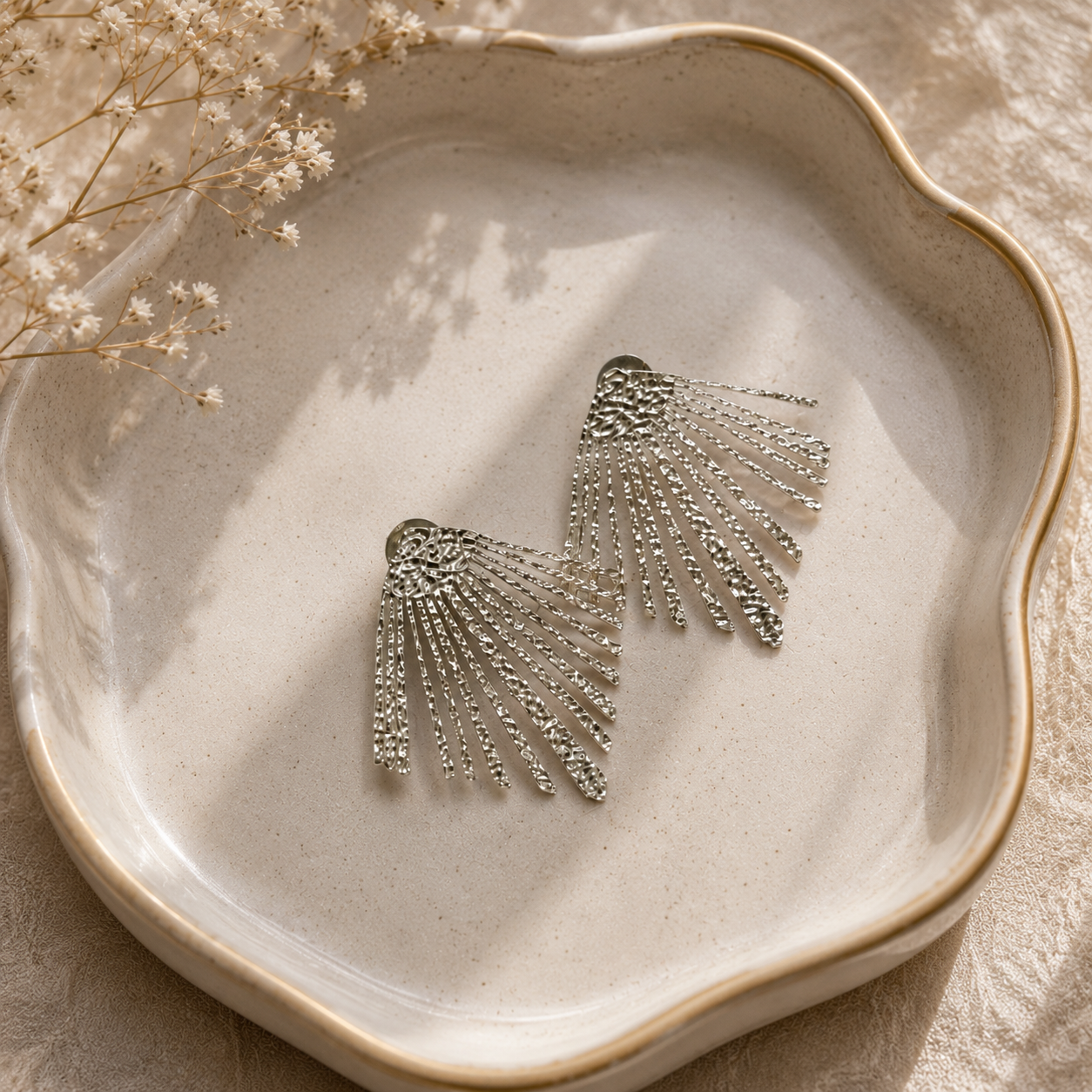 Sunflare Cascade Earrings