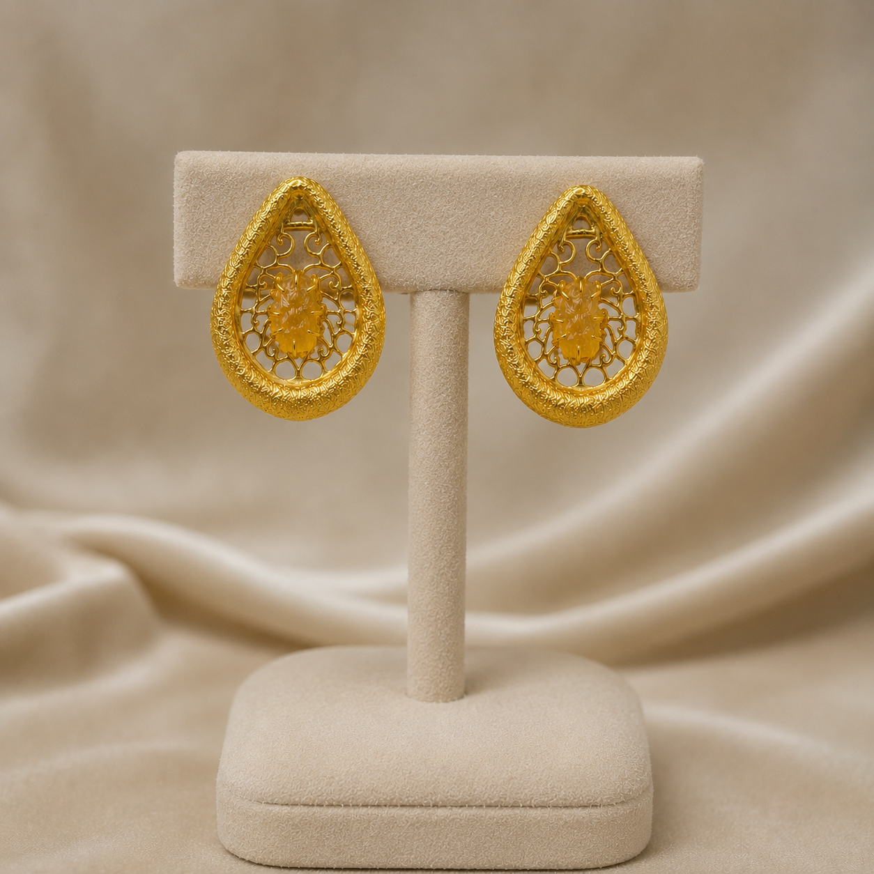Amber Royale Studs