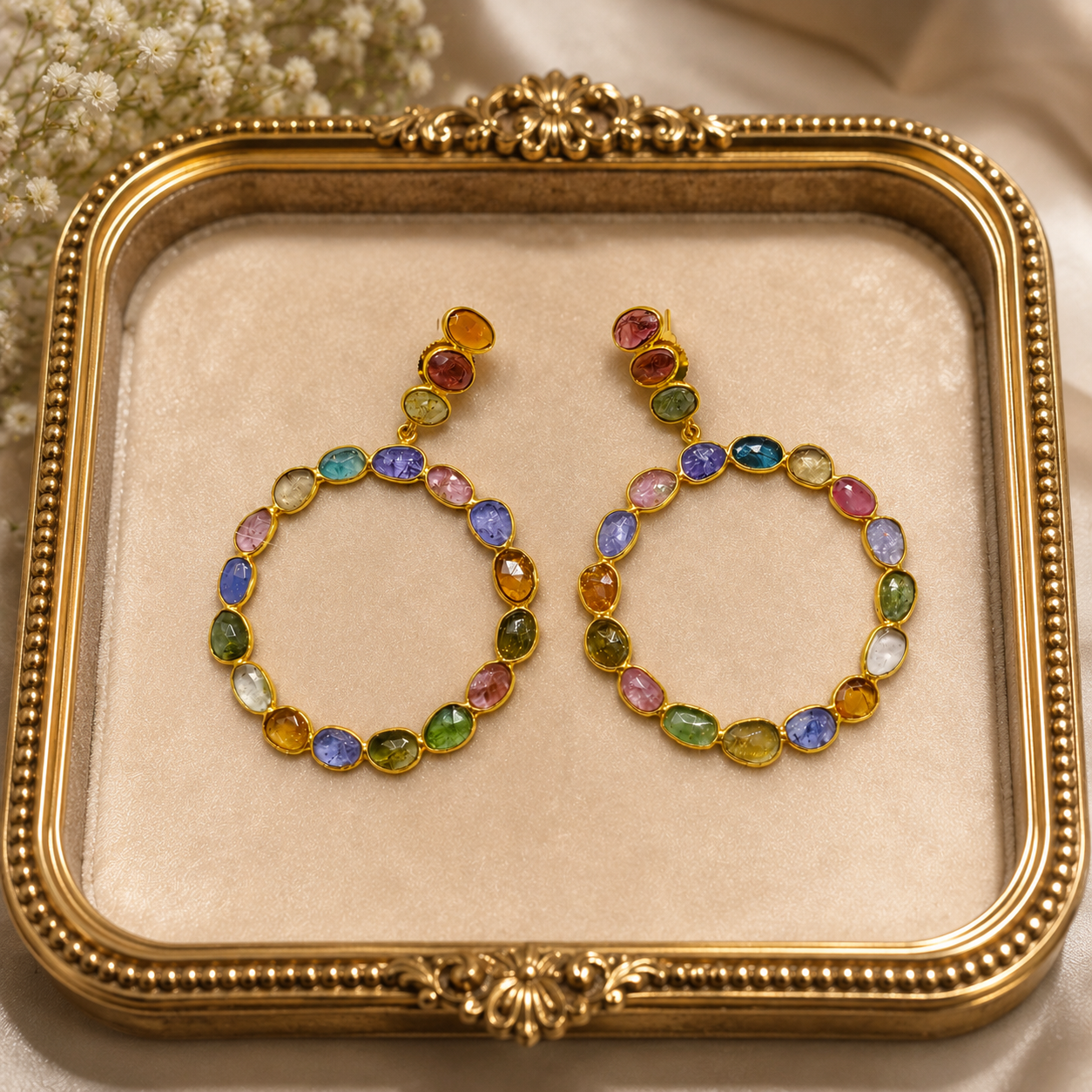 Prism Heart Danglers