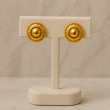Regal Disc Earrings