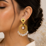 Celestial Drop Hoops