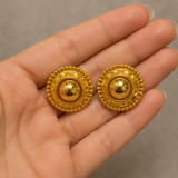 Regal Disc Earrings