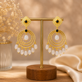 Celestial Drop Hoops
