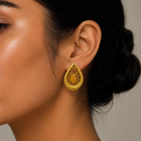Amber Royale Studs