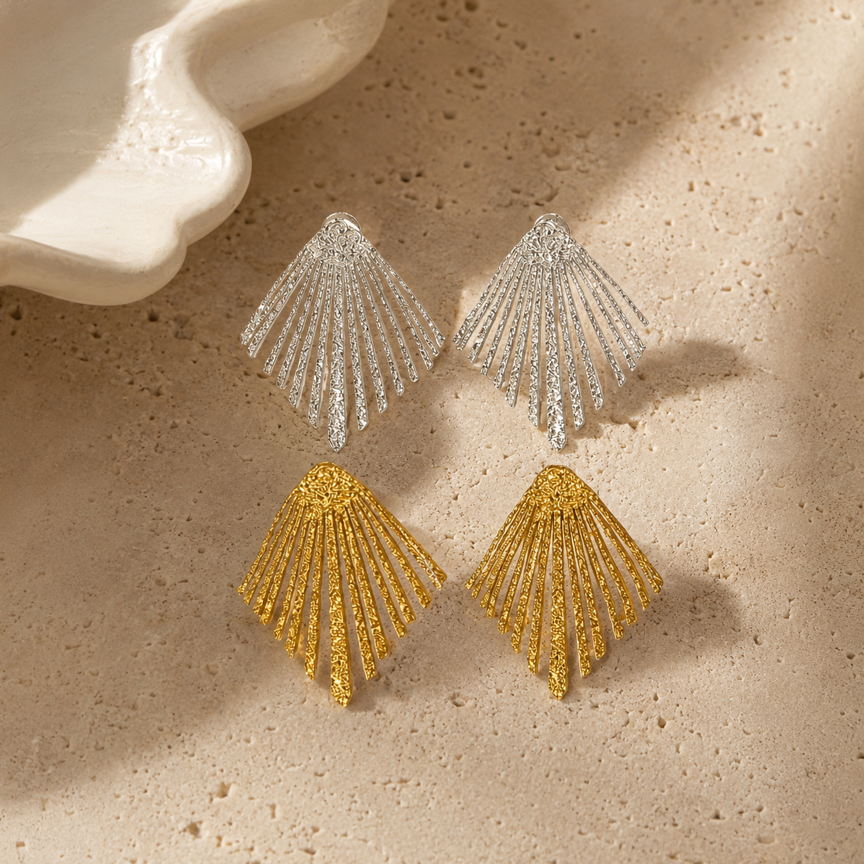 Sunflare Cascade Earrings