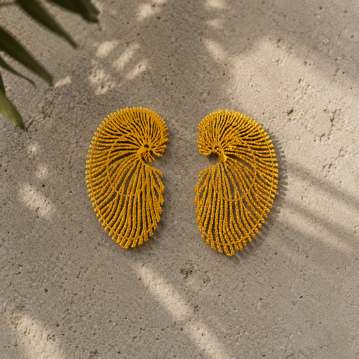 Sunwoven Petal Studs