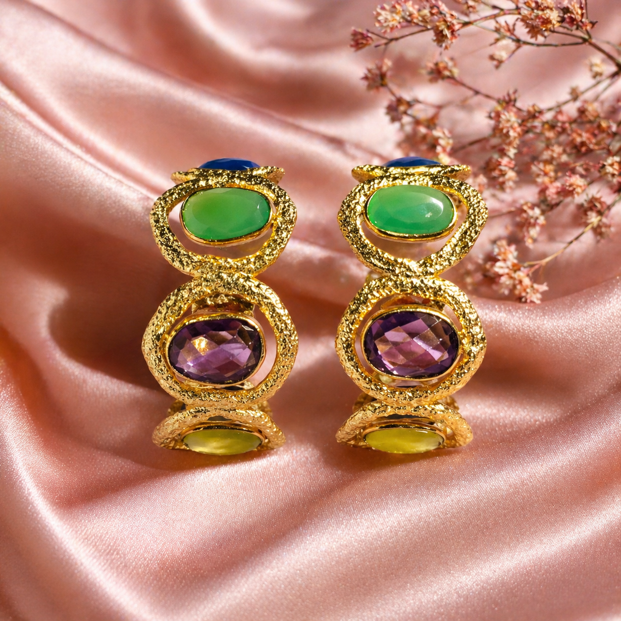 Statement Drop Earrings