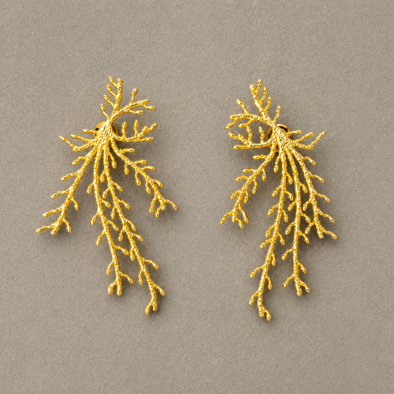 Fossila Handmade Brass Earring