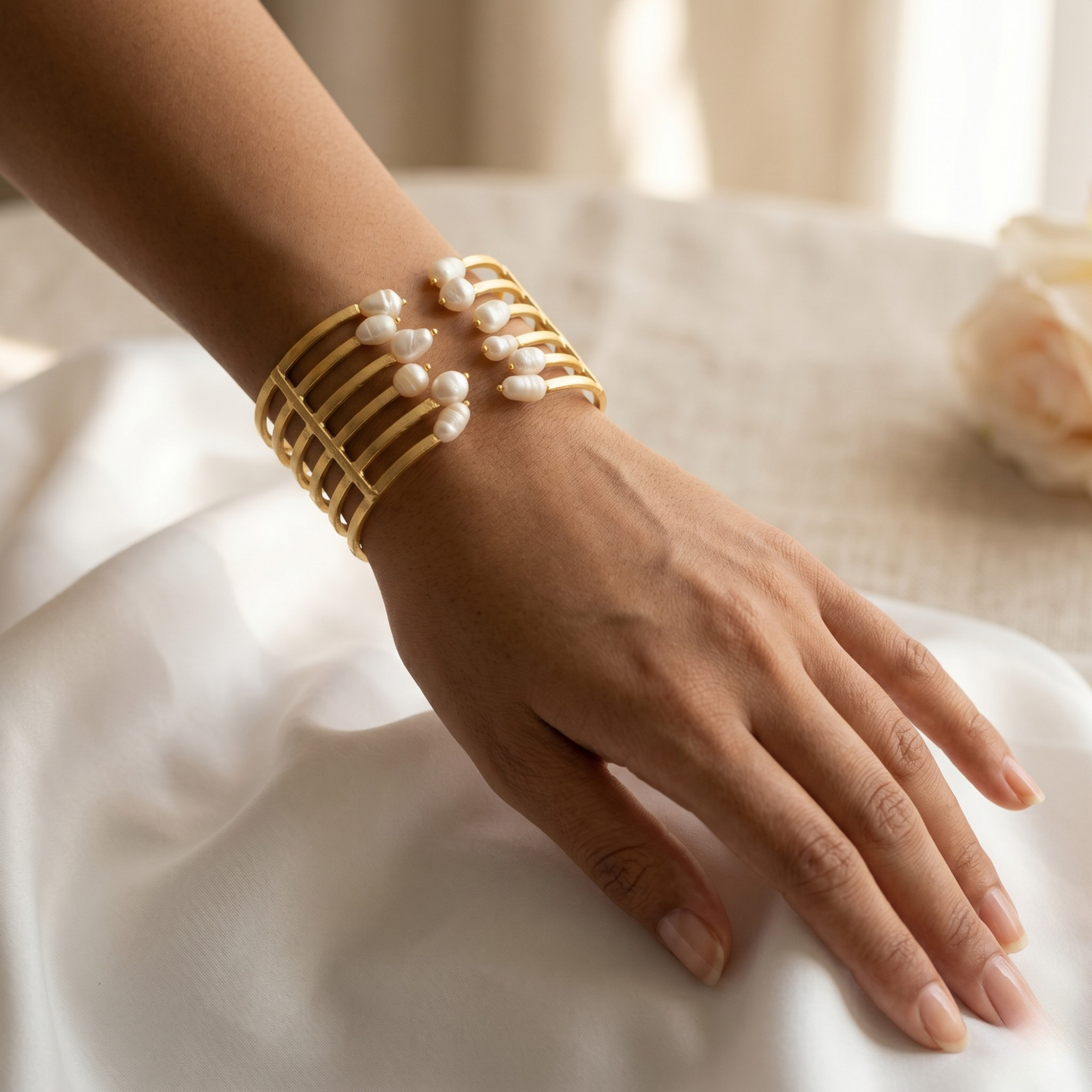 Cairos Handmade Brass Bracelet