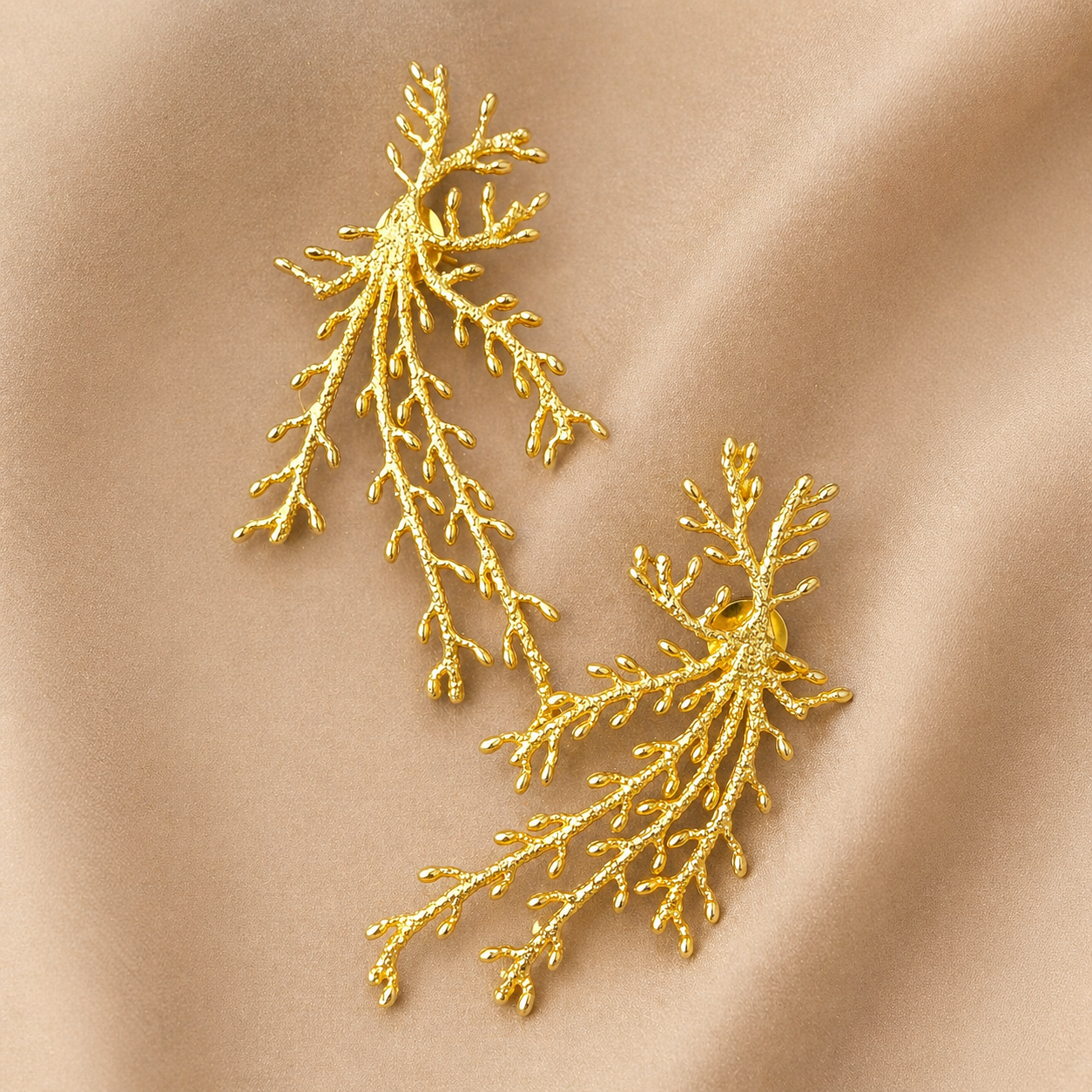 Fossila Handmade Brass Earring
