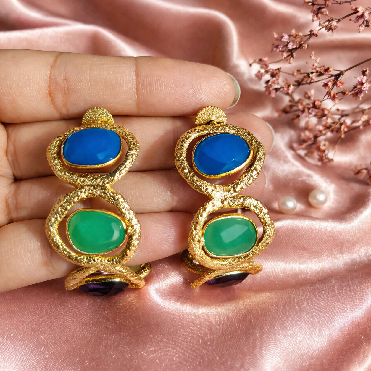 Statement Drop Earrings