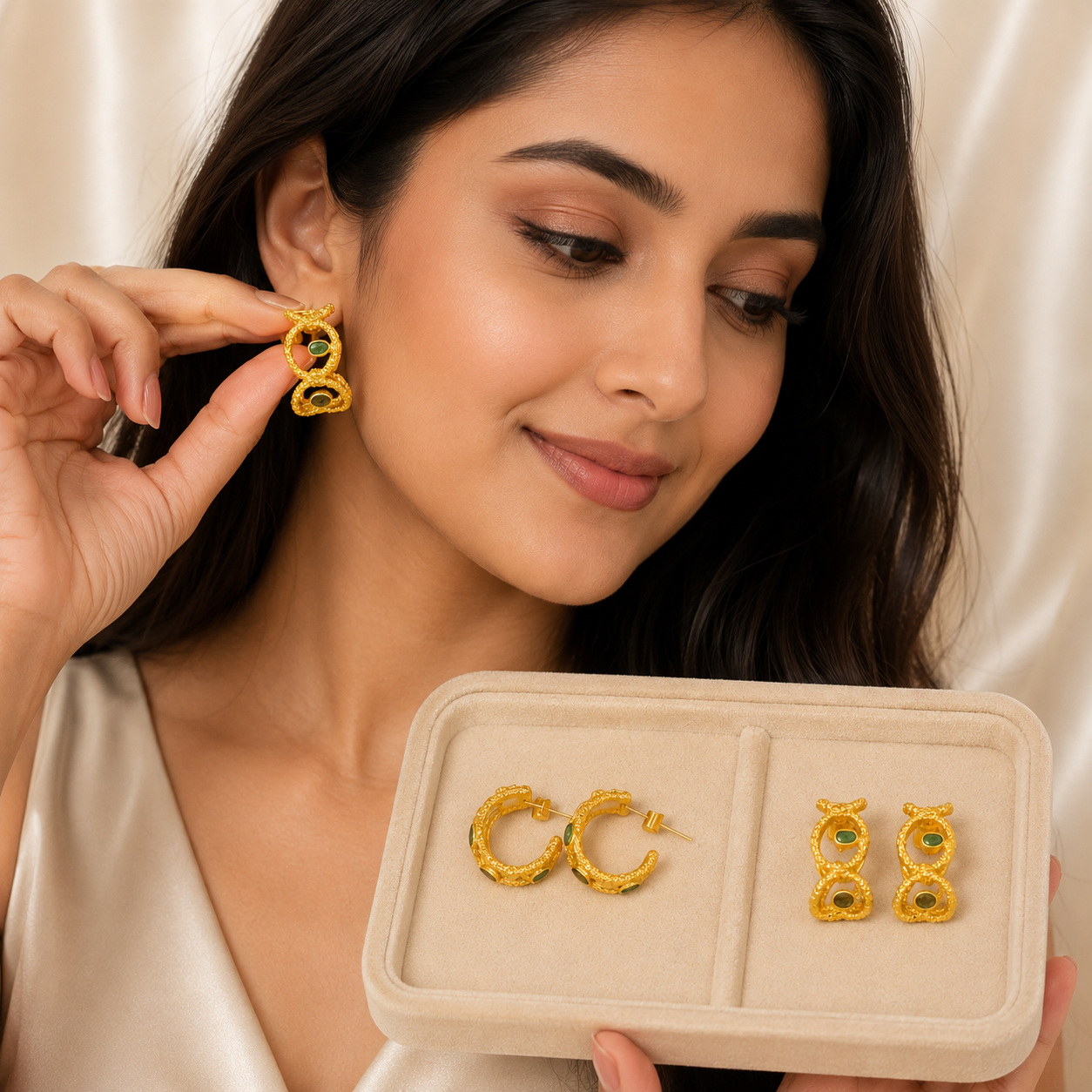 Orbit Twist Earrings
