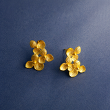 Flora Trio Drops Handmade Earings