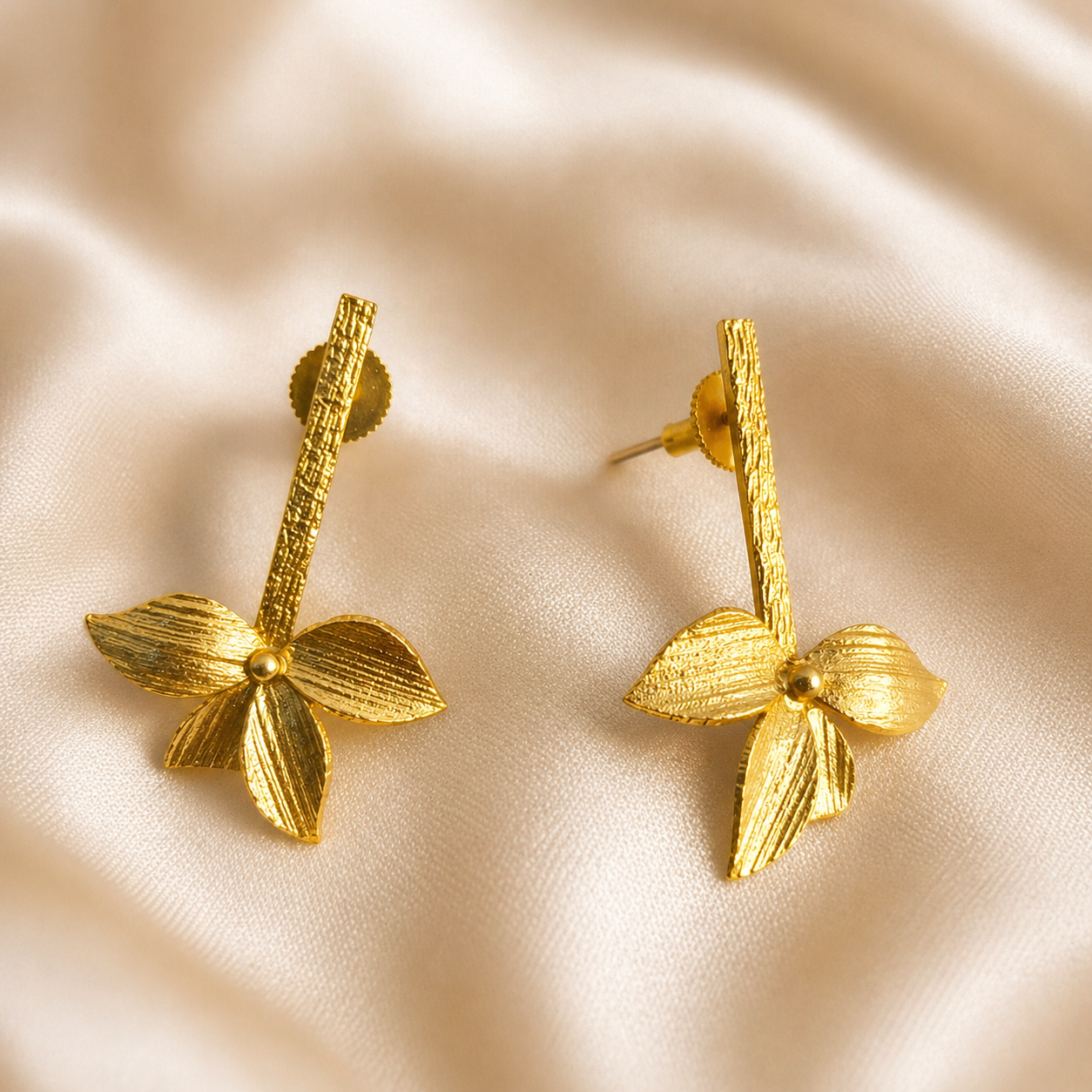 Green Whisper Handmade Earring