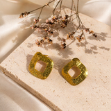 Geometric Stud Earring