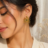 Fossilo stone Earring