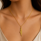 Handmade Brass Pendent Abstract Aura