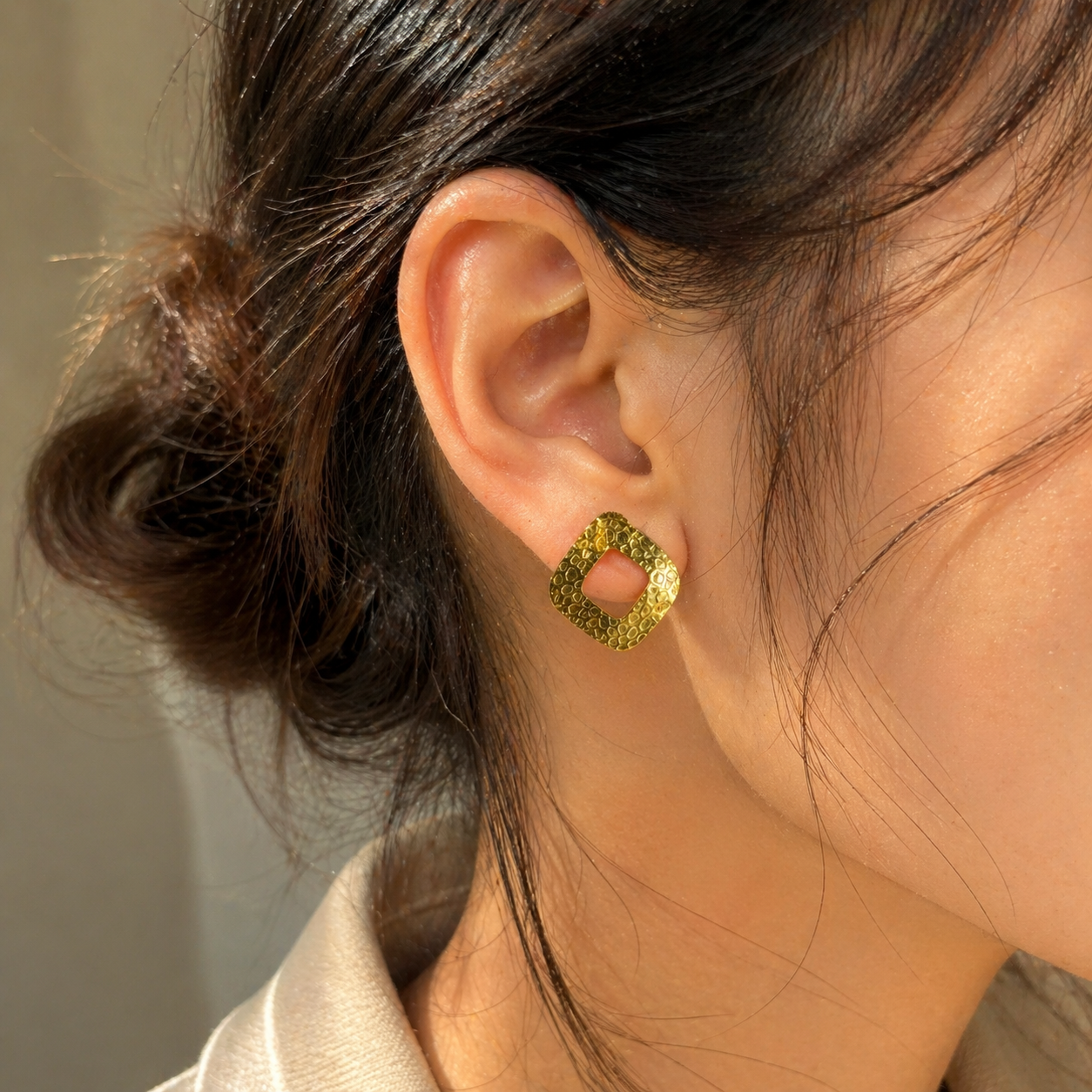 Geometric Stud Earring