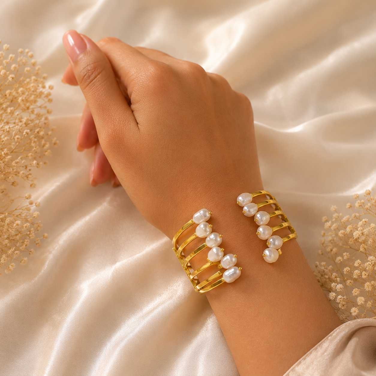Cairos Handmade Brass Bracelet