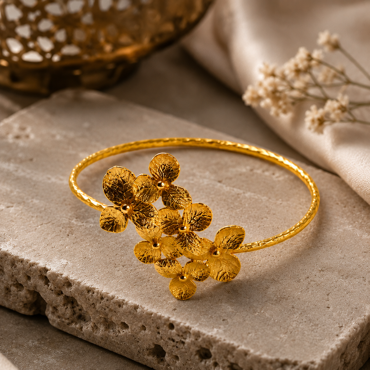 Petal Cluster Bracelet