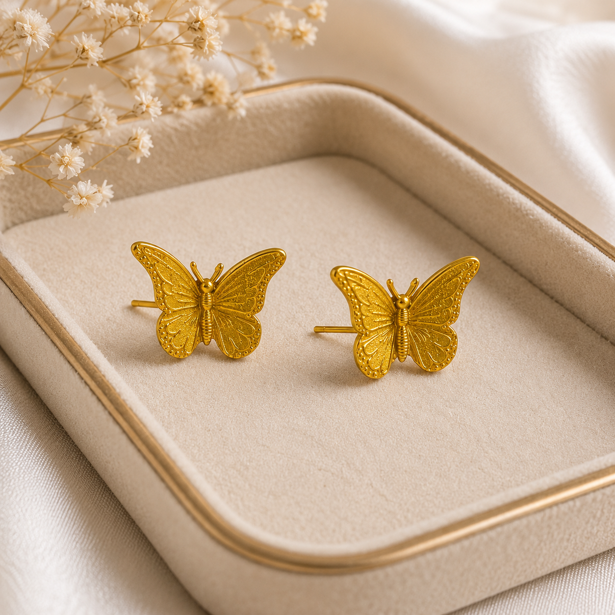Ethereal Butterfly Studs Earring