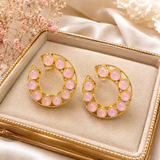 Meher Crescent Hoops Earrings