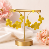 Petal Halo Hoops Earring