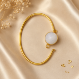 Ivory Glow Handmade Bracelet