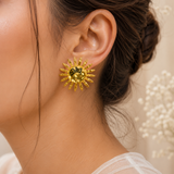 Radiant Smile Studs Earring