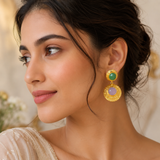 Celeste Gold Drops Earring