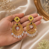 Celestial Drop Hoops
