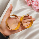 Solstice Curve Hoops Earring