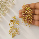Leafos Handmade Brass Earing