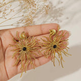 Fossilo stone Earring