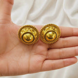Regal Disc Earrings